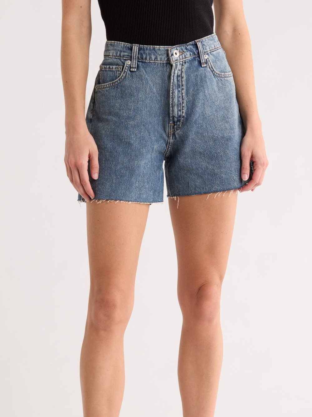 NWT Rag & Bone Retro Denim Cutoff Shorts Women’s size 25 in Easton Wash